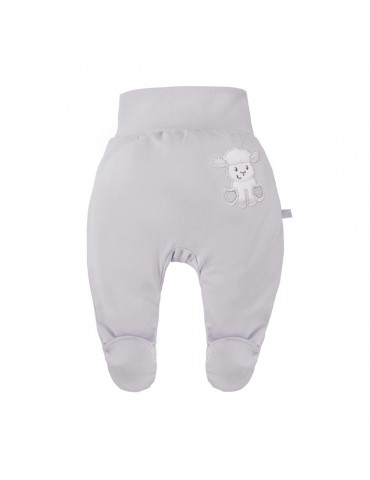 Eevi Półśpioch niemowlęcy bawełniany Newborn szary