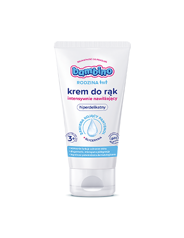 Bambino Family Krem do rąk intensywnie nawilżający 75ml Bambino Family Krem do rąk intensywnie nawilżający 75ml