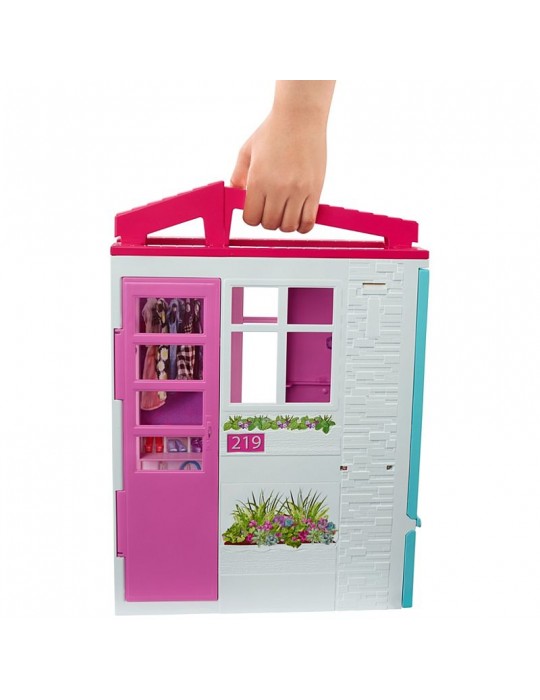 Barbie Przytulny domek z wyposażeniem