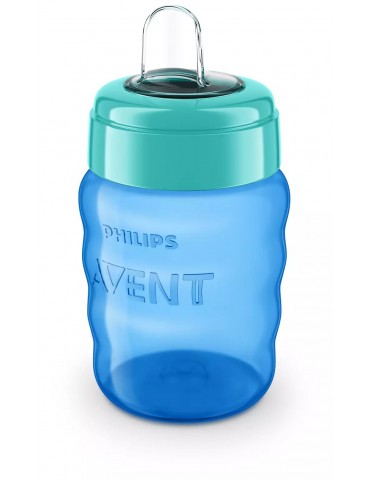 Avent Philips Kubek niekapek z miękkim ustnikiem 260ml niebieski