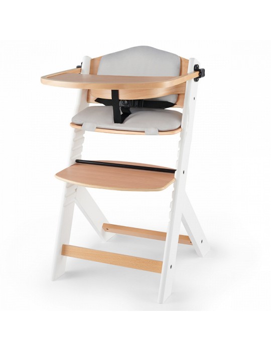 Kinderkraft Zestaw 2 poduszek do krzesełka Enock szare