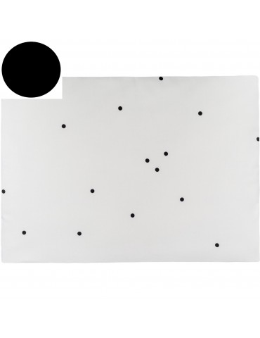 Lulumi poduszka 30x40cm Dots czarna Lulumi poduszka 30x40cm Dots czarna