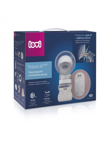 Lovi laktator elektryczny dwufazowy Prolactis 3d soft