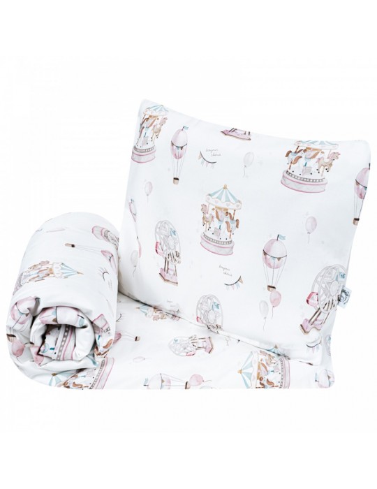 Bonjour Cherie Komplet poszewek 100/135 i 40/60 Lunapark