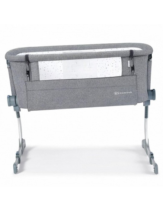 Kinderkraft Łóżeczko dostawne Uno up Grey Melange