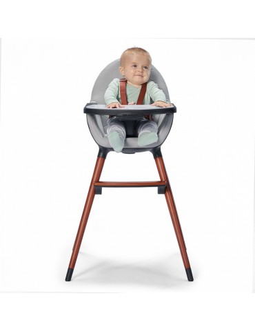 Kinderkraft Krzesełko do karmienia Finix Grey Kinderkraft Krzesełko do karmienia Finix Grey