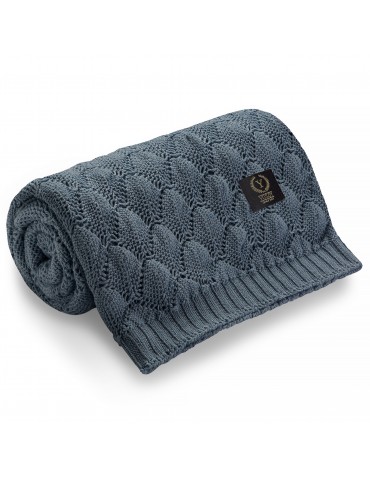 Yosoy Kocyk ażurowy Shells Denim