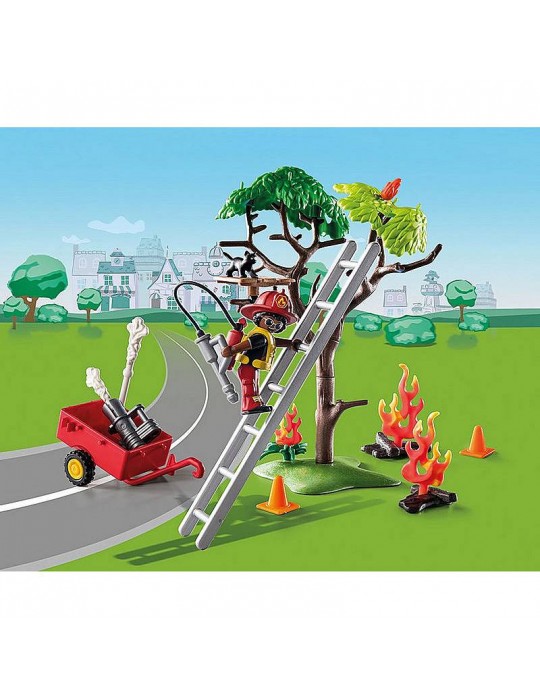Playmobil Duck on Call Akcja straży pożarnej