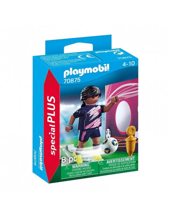 Playmobil Piłkarka z bramką