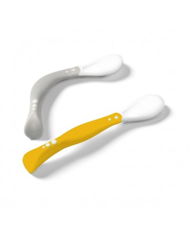 BabyOno Łyżeczki plastyczne 6m+ 2 szt