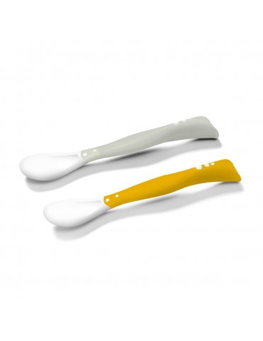 BabyOno Łyżeczki plastyczne 6m+ 2 szt