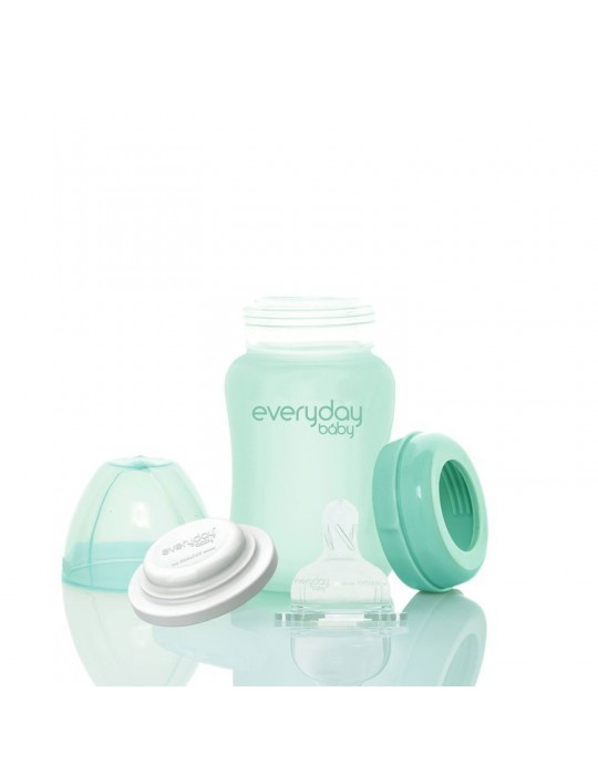 Everyday Baby Butelka szklana S 150ml miętowa