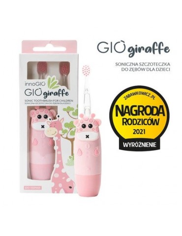 InnoGio Szczoteczka soniczna Giogiraffe różowa