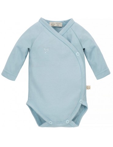 Yosoy Body niemowlęce z długim rękawem bawełna organiczna Blue sky Yosoy Body niemowlęce z długim rękawem bawełna organiczna Blue sky