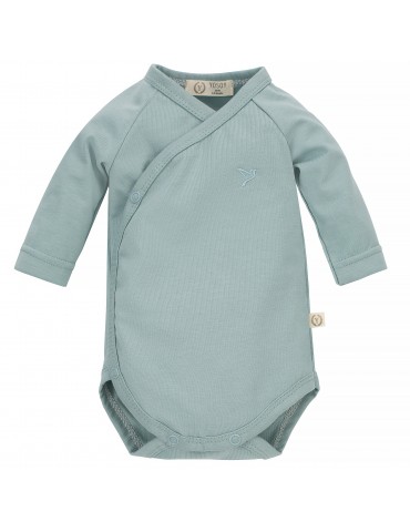 Yosoy Body niemowlęce z długim rękawem bawełna organiczna Blue water