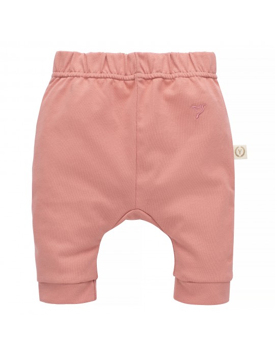 Yosoy Spodnie niemowlęce bawełna organiczna Rose gold