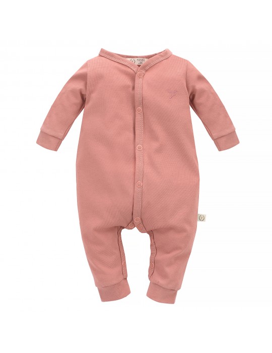 Yosoy Rampers niemowlęce bawełna organiczna Rose gold