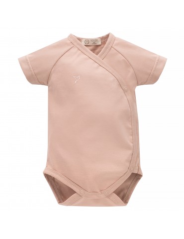 Yosoy Body niemowlęce z krótkim rękawem bawełna organiczna Sunrise pink Yosoy Body niemowlęce z krótkim rękawem bawełna organiczna Sunrise pink