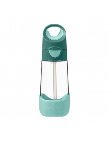 B.Box Butelka tritanowa ze słomką 450ml Emerald Forest