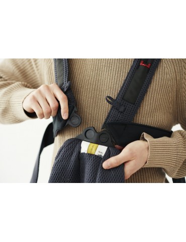 Babybjorn Nosidełko mini 3D Mesh Gray