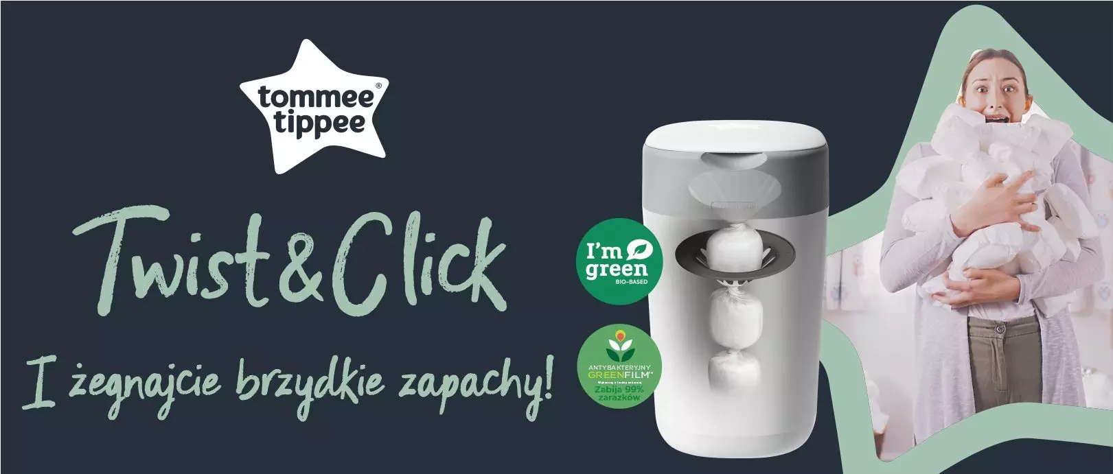 Tommee Tippee Sangenic Twist & Click