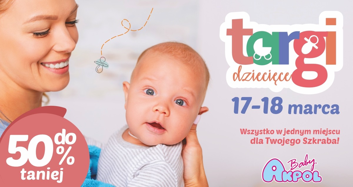 Header Tagi Dziecięce Akpol Baby w Gdyni - 9-10.10.2020